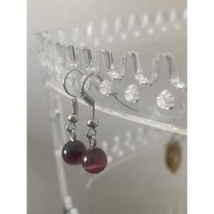 Amethyst earrings‎